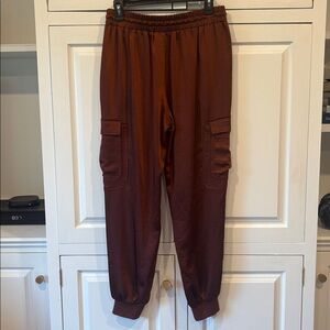 INC International Concepts Rust Jogger Pants